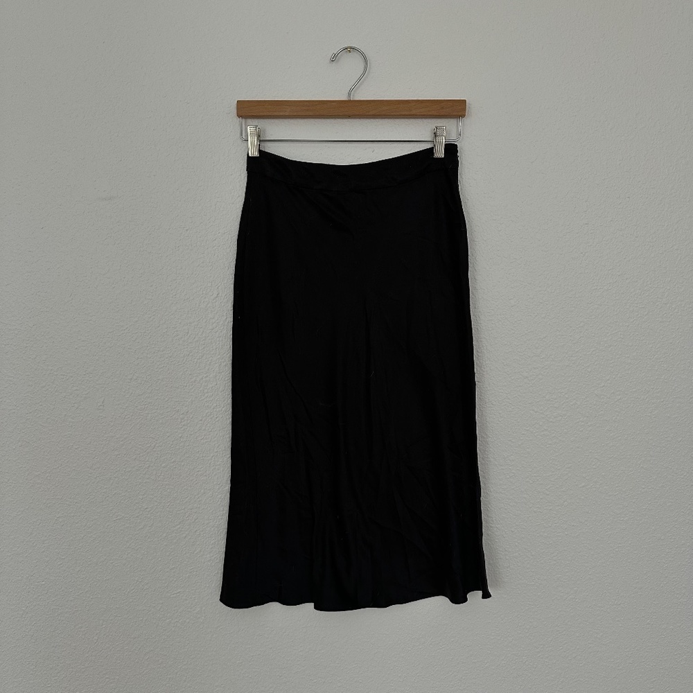 BCBG Black Mid Length Skirt